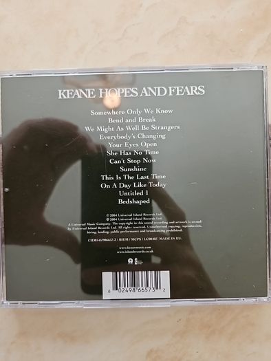 Keane CD - Hopes And Fears