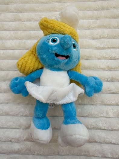 Official Movie Merchandise Peyo Smurfs The Movie Smurfette 2013 Plush Used Please look at the pictures
