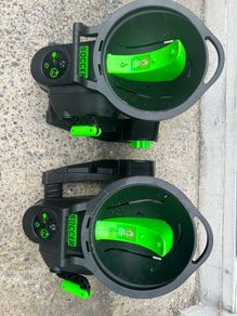 2 soccer launchers
