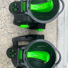 2 soccer launchers