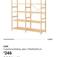 Ikea Ivar wardrobe or shelving unit