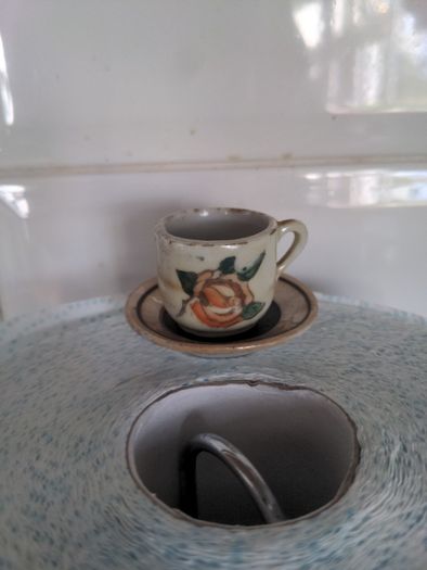 Tiny cup&saucer set