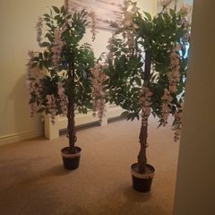 Fake pink trees
