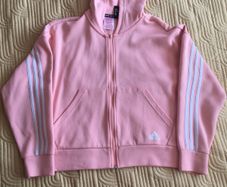 Adidas Peach Hoodie Age 13-14 years