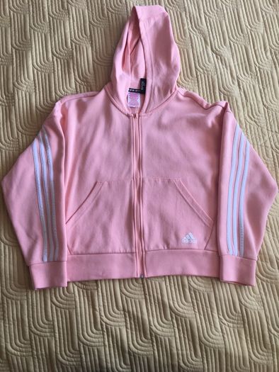 Adidas Peach Hoodie Age 13-14 years
