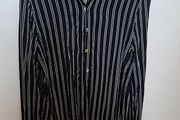 Black Stripe Shirt S