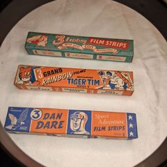 3 X 1950's Film Strips