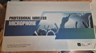 6 wireless headset microphones