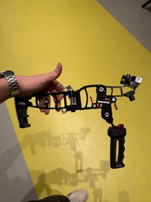 Camera Cage System - Baseplate + Handle + NATO Rail Adapter (6D fit)
