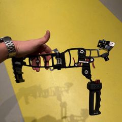 Camera Cage System - Baseplate + Handle + NATO Rail Adapter (6D fit)