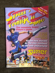 Street Fighter II Turbo SNES Game Guide Book