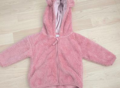 Baby girl zip up top