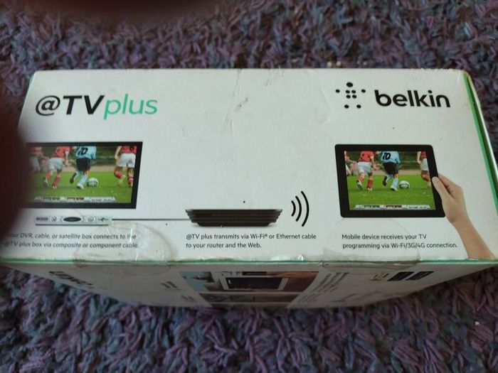 Belkin TV plus box new sealed
