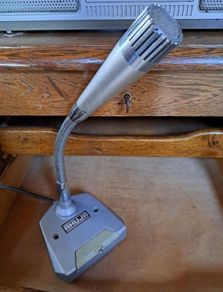 vintage microphone