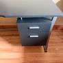 Modern Ergonomic Home Office Desk with Drawers  P Image 2