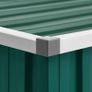 Garden Shed Green 195x198x159 cm Image 6