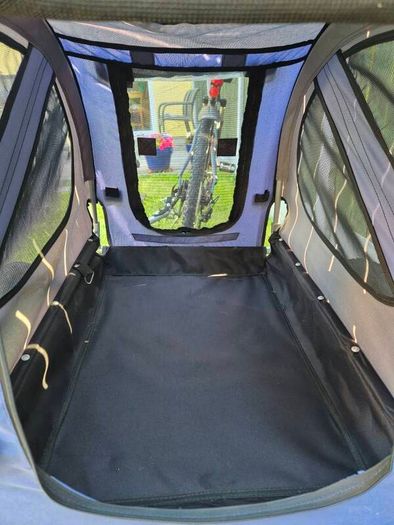Pet bicycle trailer