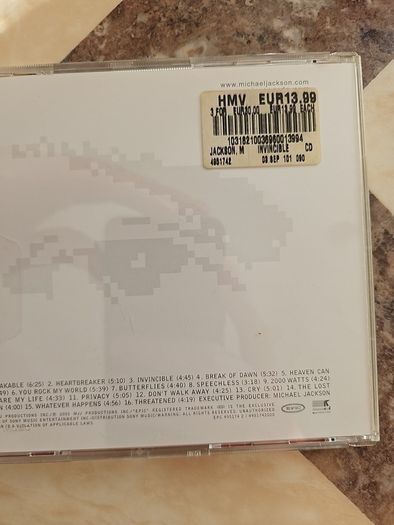 Michael Jackson CD  - Invincible  NEW
