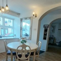 table with chairs, French style