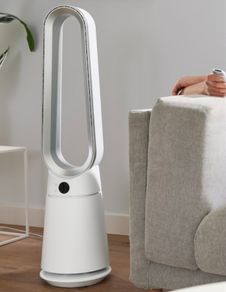 Bladless remote control tower fan