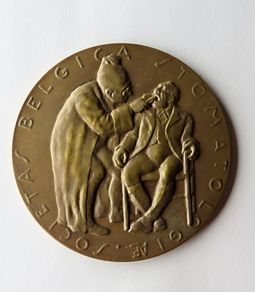Dentists bronze medal 1950 | 125 grams  | Dentistry Vintage Stomatology