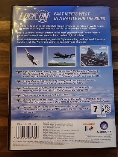 PC Lock On Air Combat Simulation Game