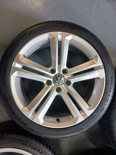 18 VW Passat/Golf Mallory alloys and tyres