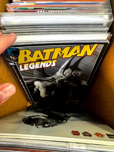 DC Long Comic Box w 250 comics for Sale (2)