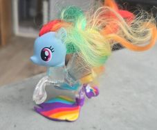 RAINBOW DASH The Movie Flip & Flow Seapony Hasbro MLP G4 2017