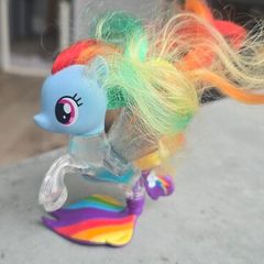 RAINBOW DASH The Movie Flip & Flow Seapony Hasbro MLP G4 2017