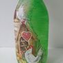 Handmade Decoupage Bottle Vase Image 4