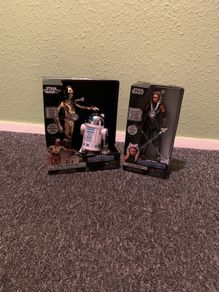 Star Wars Power force C3po and R2d2 Ahsoka Bundle