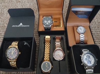 Watches for sale.