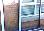 rosewood pvc double glazed window