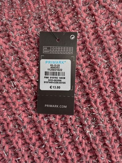Girls Pink jumper