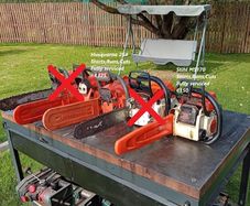 Range of chainsaws for sale