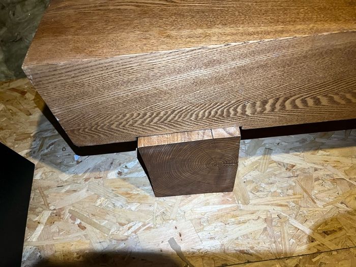 Solid Wood Rustic Coffee Table