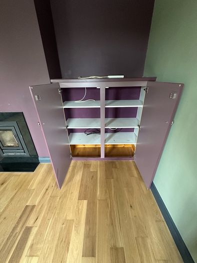 Built in cabinets