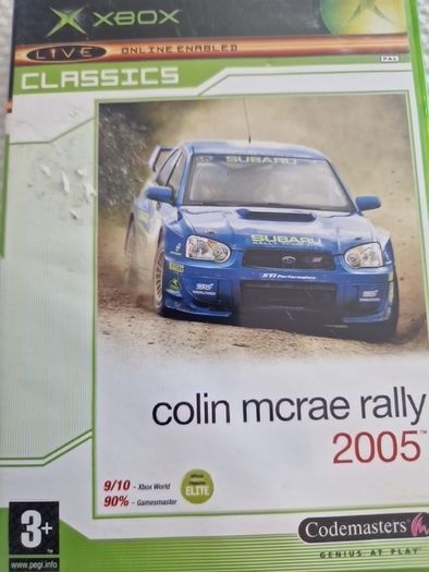 Colin McRae Rally 2005 Xbox Original Games Original