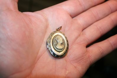 Cameo Locket Pendant