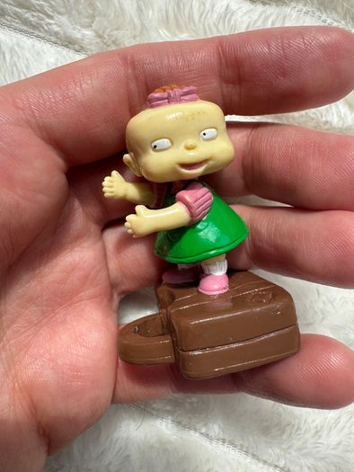 2001 Lil Lillian DeVille 2" Weetos Cereal EUROPE PVC Action Figure Rugrats Used Please look at the pictures