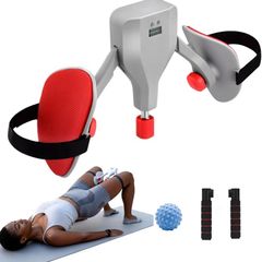 Smart Clip Pelvic Floor Muscle Trainer for Women Kegel Trainer with 0-77LB Resistance & LCD Counter | Ergonomic Fit & Convertible Hand Grips for Lower & Upper Body Strength