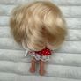 Mini doll I love Minnie Famosa Disney blonde dress red approx. 16 cm. Used Please see pictures Image 7