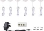 6pcs LED under cabinet lights lamp kitchen cabinet light flat surface-mounted spotlight spot SET