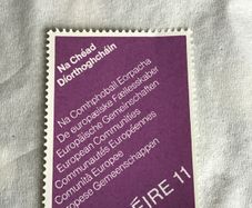 Irish stamp - European Communities