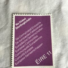 Irish stamp - European Communities