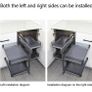 2 Tier Blind Corner Cabinet storage Image 5