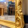 Pair of French Giltwood & Plaster Louis XVI Style Figural Beveled Mirrors Image 5