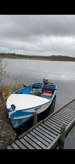 14ft aluminium boat combo
