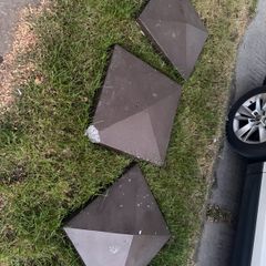 FREE: 3 X Cement Pillar Caps